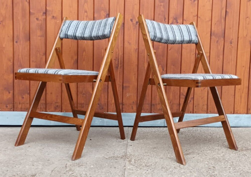 Folding chair wood vintage - wood,