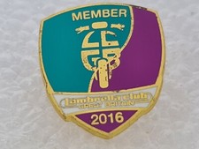 Lambretta Club Member 2016 pin badge MODS Scooter.. Metal ENAMEL JAM who weller 