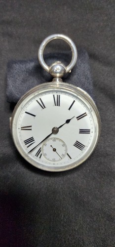 Antique fusee silver pocket - fusee,