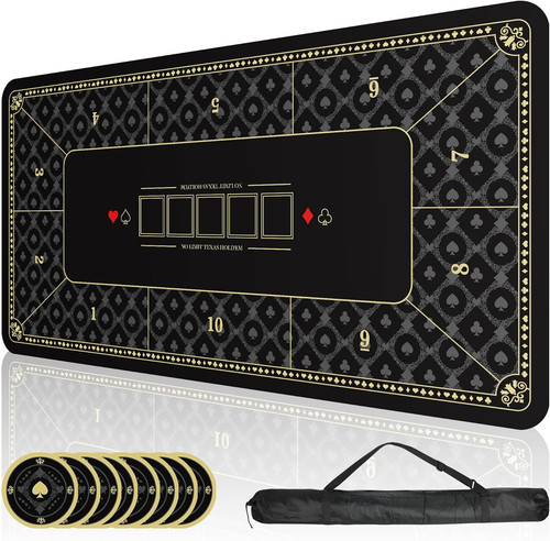 Professional poker mat 70x35 - professional,