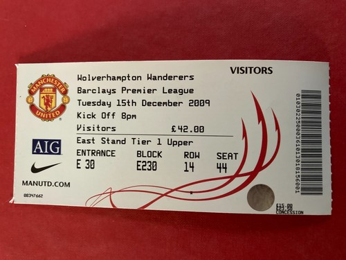 Ticket manchester united - united, v