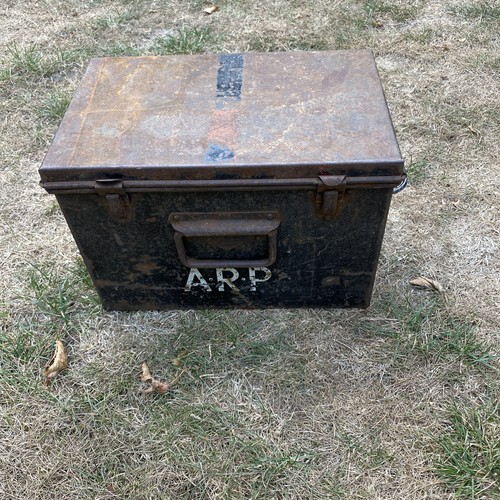 Ww2 arp first aid tin - arp,