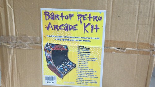 Raspberry retro bartop - raspberry,