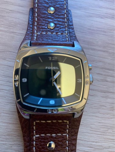 Fossil 3695 big tic rare - fossil, tic,