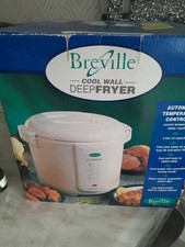 Breville DF38 Family Fryer Cool Wall Deep Fryer