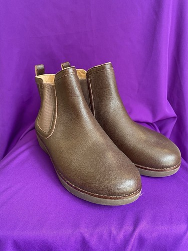 Fitflop brown chelsea boots - brown,