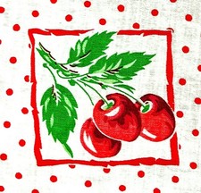 1930s Vintage Cherry Full Open