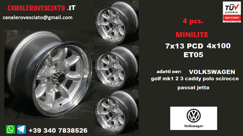 Wheels minilite 4x100 - wheels,