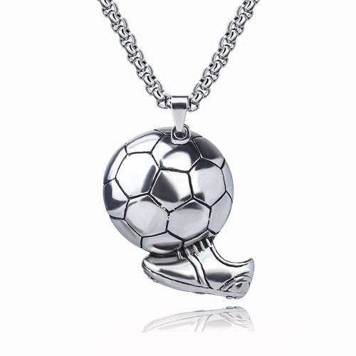 Creative sport necklace soccer - creative,