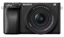 Sony A6400 APS-C Mirrorless Camera With 16-50mm Lens Black ILCE6400AKB.CEC