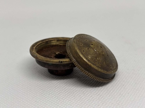 Antique brass metal watering - metal,