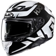 HJC F71 Motorcycle Motorbike Helmet - Bard Black