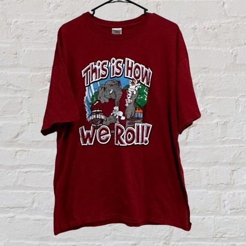 Alabama crimson tide iron - crimson, bowl