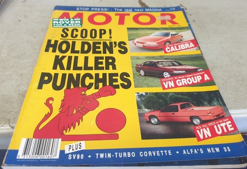 Aug 1990 motor - 1990, holden