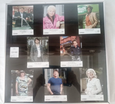 Framed Collection of Signed Photographs Eastenders Actors  50cms x 50cms (ash1)