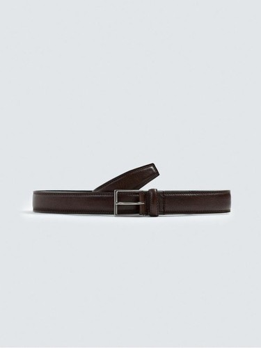 Men zara leather dress - leather,