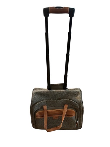 Vintage tweed hartmann wheeled - vintage,
