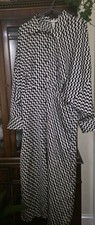 H&M Womens Dress Black /White