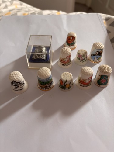 Assorted sewing thimbles - assorted,