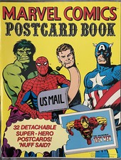 1978 marvel comics postcard - marvel,