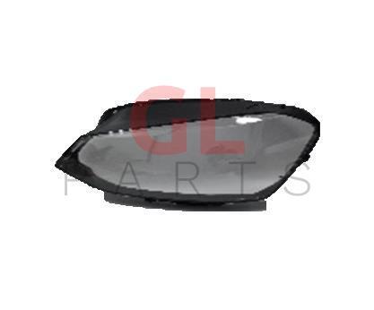Headlight glass lens - headlight, for