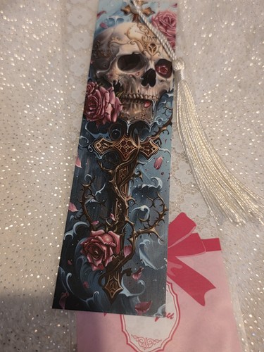 Multicoloured gothic skull - skull, &