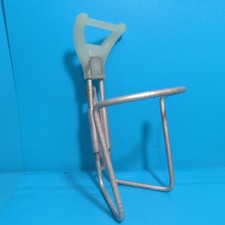 VINTAGE 80'S / 90'S ALLOY & WHITE WATER BOTTLE CAGE FOR RACING BIKE