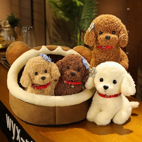 22cm realistic poodle - 22cm,