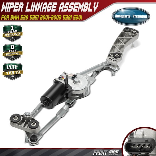 Front wiper motor linkage - front, &