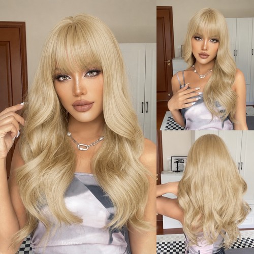 Blonde synthetic hair low - blonde,