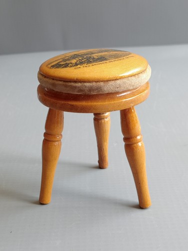 Rare mauchline ware pin - mauchline,