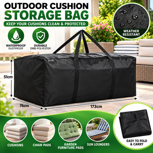 Outdoor garden cushion storage - outdoor,