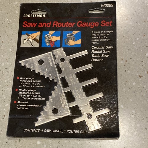Craftsman saw and - saw, gauge