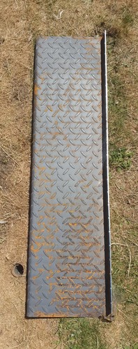 Steel checker plate - 1x,