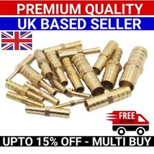 Brass Reducing Pipe Hose Barbed Connectors Full Range