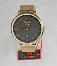 Gents Elegant Mesh Strap Watch