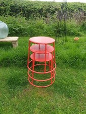 Metal stacking stools-job lot