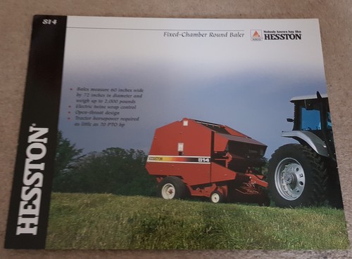 Agco hesston 814 fixed - hesston,
