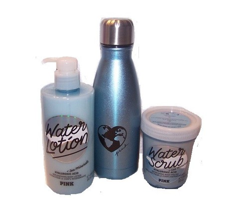 Pink water bottle - pink,
