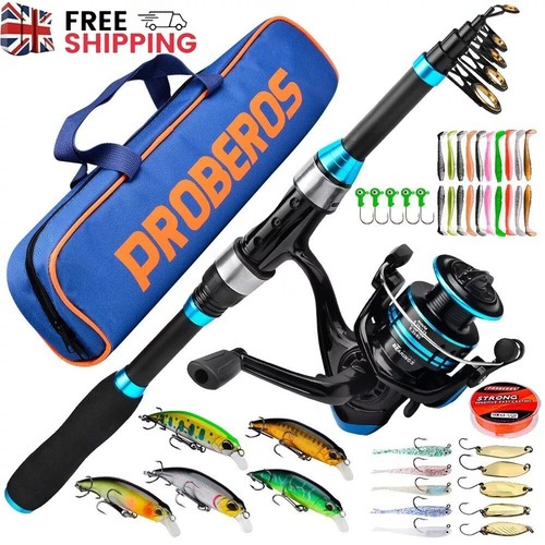 Telescopic sea fishing - rod, set