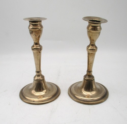 Pair 18th century - century, brass