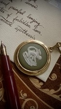 Wedgwood cupid pendant - cupid,