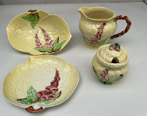 Carlton ware yellow foxglove - ware,
