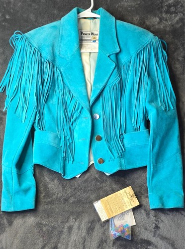 Vtg pioneer wear - wear, turquoise