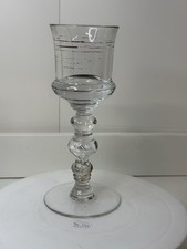 Large Very Thick Glass Candle Stick Holder? 