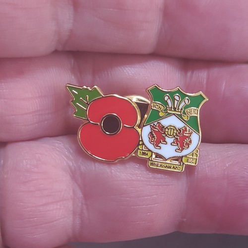 Wrexham badge wear with - wrexham,