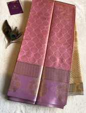 Soft Tussar Silk Blend Saree – Lightweight and Elegant