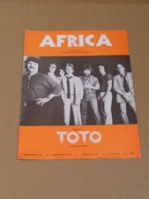 Toto - Africa - sheet music