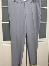 Farah Mens Trousers w48 L33 colour Silver Grey