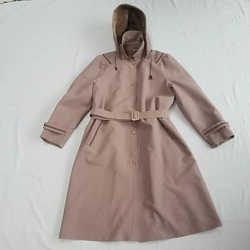 Fleece lined mac style long - mac,